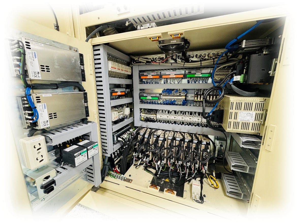 Industrial Electrical Panel Setup